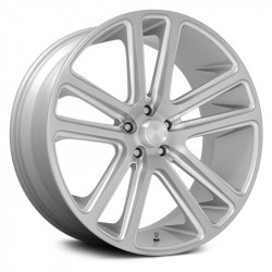 DUB S257 FLEX Gloss Silver with Brushed Face