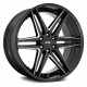 DUB S267 DIRTY DOG Gloss Black with Milled Accents