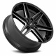 DUB S267 DIRTY DOG Gloss Black with Milled Accents