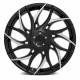 DUB S259 G.O.A.T. Gloss Black with Machined Spokes